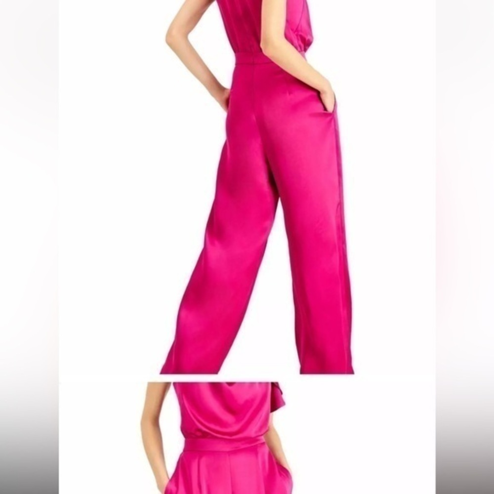 Fuchsia pop women jumpsuit
